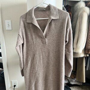 Great Condition Everlane 100% Cashmere Long Winter Dress-Medium Size